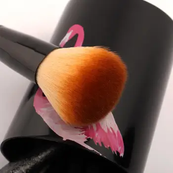 Phantom 8Pcs Machiaj Perii Set Cutie Flamingo Tipărite Cosmetice Sprancene Perie de Fundația Maquillaje Frumusete pincel pentru Maquiagem
